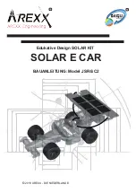 DAGU Arexx SOLAR E CAR JSR-SC2 Instruction Manual preview