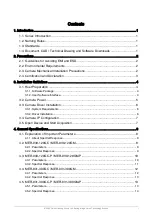 Preview for 4 page of Daheng Imaging MERCURY GigE Series User Manual