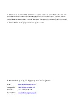 Предварительный просмотр 2 страницы Daheng Imaging MERCURY2 USB3 User Manual