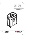 Preview for 1 page of Dahle 23240 Instructions Manual