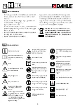 Preview for 35 page of Dahle 35090 Instructions Manual