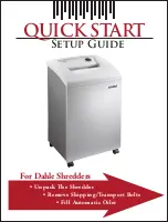 Dahle 40334 Quick Start Setup Manual preview