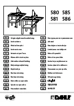 Preview for 1 page of Dahle 580 Instructions Manual