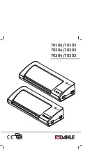 Dahle 70103 Instructions Manual preview