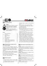 Preview for 67 page of Dahle 70103 Instructions Manual