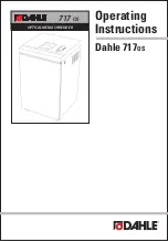 Предварительный просмотр 2 страницы Dahle 717 OS Operating Instructions Manual