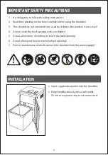 Предварительный просмотр 5 страницы Dahle 717 OS Operating Instructions Manual