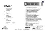 Dahle Dahle 30304 Operating Instructions Manual preview