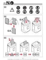 Предварительный просмотр 6 страницы Dahle PaperSAFE 22312 Operating And Safety Instructions Manual