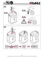 Предварительный просмотр 9 страницы Dahle PaperSAFE 22312 Operating And Safety Instructions Manual