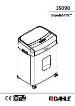 Preview for 1 page of Dahle ShredMATIC 90 Instructions Manual