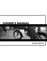 DAHON - 2010 Owner'S Manual preview