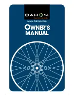 Preview for 1 page of DAHON Bike Owner'S Manual