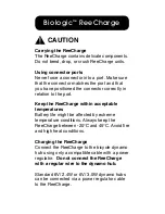 Preview for 2 page of DAHON BIOLOGIC REECHARGE - 2010 Owner'S Manual