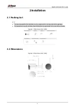 Preview for 5 page of Dahua Technology D-IPC-HFW1430DSP-SAW-0280B Quick Start Manual