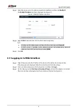 Preview for 12 page of Dahua Technology D-IPC-HFW5442EP-ZE-2712-B Quick Start Manual