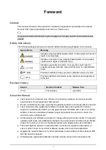 Preview for 2 page of Dahua Technology D-SD6C3425XB-HNR-A-PV1 Installation Manual