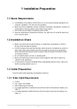 Preview for 7 page of Dahua Technology D-SD6C3425XB-HNR-A-PV1 Installation Manual