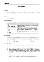 Preview for 2 page of Dahua Technology DH-IPC-HDEW8241 Quick Start Manual