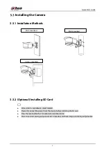 Preview for 14 page of Dahua Technology DH-IPC-PFW83242-A180-S2 Quick Start Manual