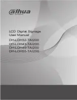 Dahua Technology DH-LDH Series User Manual предпросмотр