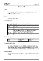 Preview for 2 page of Dahua Technology DH-OTE100T-G User Manual