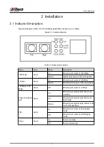 Preview for 8 page of Dahua Technology DH-OTE100T-G User Manual