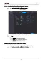 Предварительный просмотр 179 страницы Dahua Technology DHI-XVR5108HS-4K User Manual