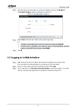 Preview for 10 page of Dahua Technology HD IR Mini Bullet Quick Start Manual