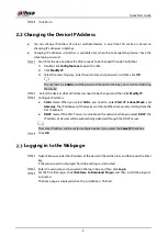 Preview for 11 page of Dahua Technology IPC-HDW2249TM-S-IL-0280B Quick Start Manual