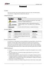 Preview for 2 page of Dahua Technology IPC-HFW2531T-ZS-S2 Quick Start Manual