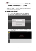Предварительный просмотр 17 страницы Dahua Technology ITC1652 Construction Manual