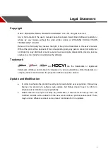 Preview for 2 page of Dahua Technology NAVIGATOR X1550 User Manual