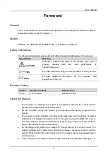 Preview for 2 page of Dahua Technology PFM364L-D1 User Manual