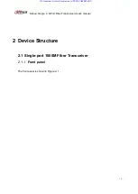 Preview for 7 page of Dahua Technology PFS3102-1T User Manual