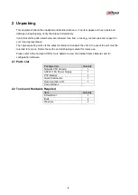 Preview for 8 page of Dahua 42C212TNI Quick Start Manual