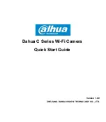 Dahua C series Quick Start Manual preview