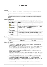 Preview for 2 page of Dahua D-SD6AL445XA-HNR Instruction Manual