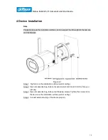 Предварительный просмотр 10 страницы Dahua DH-IPC-GX6 Quick Start Manual