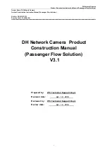 Dahua DH-IPC-HD4140X-3D Series Construction Manual предпросмотр