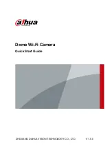 Dahua DH-IPC-HDB2X-W Quick Start Manual preview