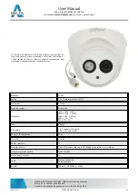 Preview for 2 page of Dahua DH-IPC-HDW4221EP-AS User Manual