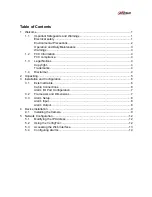 Preview for 2 page of Dahua DH-IPC-PFW8601N-H-A180 Quick Start Manual