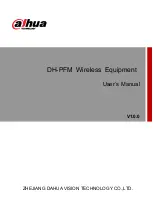 Dahua DH-PFM88 Series User Manual preview