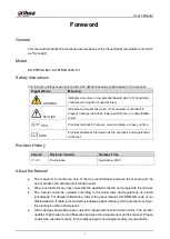 Preview for 2 page of Dahua DH-PFR5QI-E60 User Manual