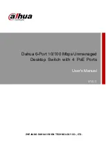 Dahua DH-PFS3006-4ET-60 User Manual предпросмотр