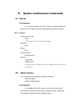 Preview for 122 page of Dahua DH-PFS6428-24T Cli Configuration Manual