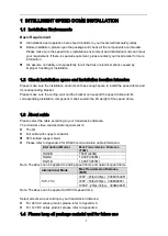 Preview for 9 page of Dahua DH-SD42C212T-HN Installation Manual