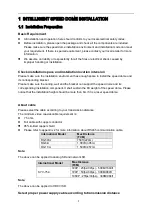 Preview for 9 page of Dahua DH-SD60230U-HNI Installation Manual