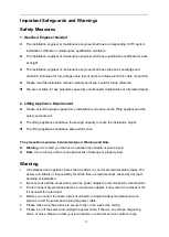 Preview for 5 page of Dahua DH-SD6323E-H Installation Manual